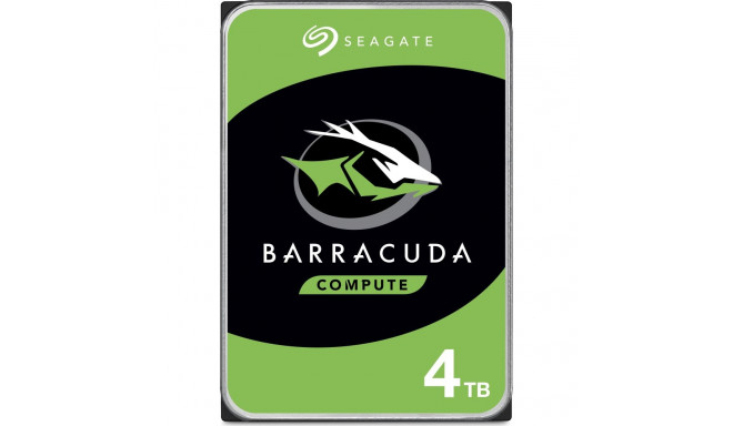Seagate BarraCuda 4TB 3.5" SATA III drive (ST4000DM004)