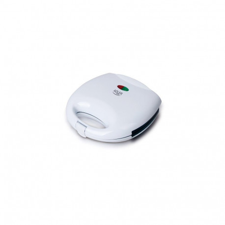 Adler | Sandwich maker | AD 301 | 750  W | Number of plates 1 | Number of pastry 2 | White