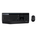 Logitech MK345 Combo Wireless Keyboard + Mouse, US, Black