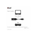 Club 3D USB 5Gbps Type-C to RJ45 Ethernet M/F adapter
