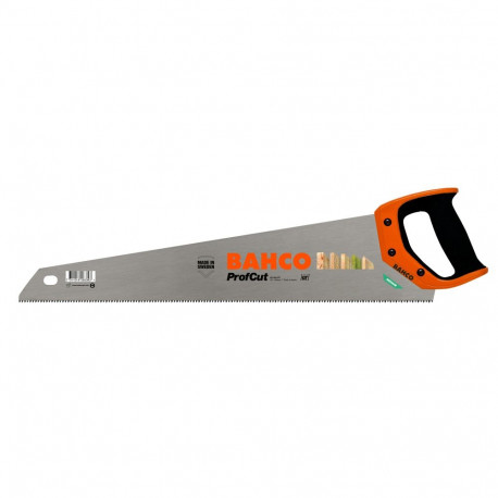 Bahco käsisaag profcut 22" 550mm GT7 handsaw – 3-sided ground GT-toothing, hardened tooth tips, rubb