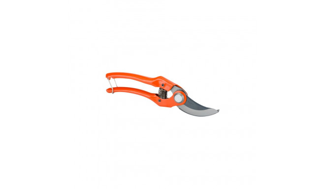 Bacho bypass secateurs with stamped steel handles and angled cutting head 230 mm, max Ø 25mm