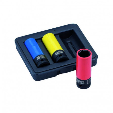 Deep impact socket set 17/19/21mm 1/2"