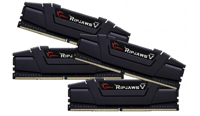 DDR4 64GB (4x16GB) RipjawsV 3200MHz CL16 XMP2 Black