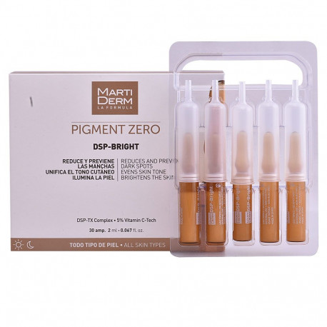 MARTIDERM PIGMENT ZERO DSP-BRIGHT ampollas despigmentantes 30 x 2 ml