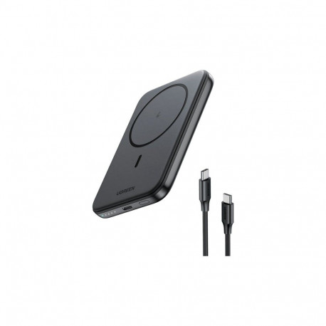 mini akupank 5000mAh juhtmevaba 15W MagSafe-iga, valge
