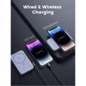 "10000mAh Mini Powerbank Wireless 20W with MagSafe grey"
