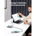 "10000mAh Mini Powerbank Wireless 20W with MagSafe grey"