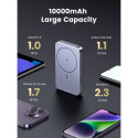 "10000mAh Mini Powerbank Wireless 20W with MagSafe grey"