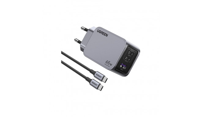 "UGREEN Nexode Pro 65W GaN Charger with USB-C Cable"