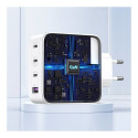 "UGREEN USB-A+3xUSB-C 100W GaN Tech Fast Wall Charger EU White"