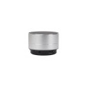 "MANHATTAN Metallic LED-Bluetooth-Lautsprecher buntes Licht Bedienelemente USB-A-Port MicroSD-Karten