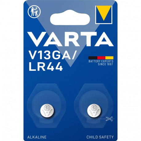 "Batterie Knopfzelle V13GA (LR44) 1.55V *Varta* 2-Pack"