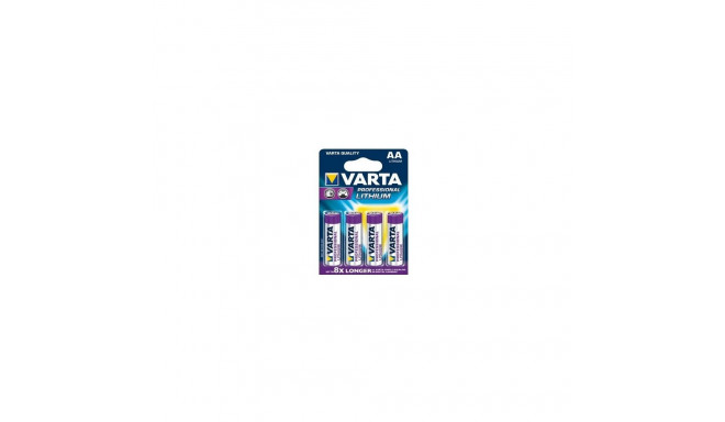 "Batterie AA (LR6) 1.5V *Varta* Ultra Lithium - 4-Pack"