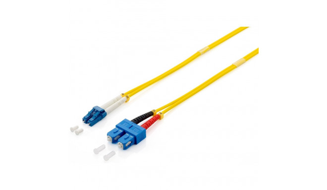 "Equip LWL Patchkabel LC->SC 10.00m Singlemode Duplex OS2 ge Polybeutel"