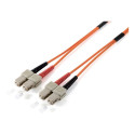 "Equip LWL Patchkabel SC->SC 3.00m Singlemode Duplex OS2 ge Polybeutel"