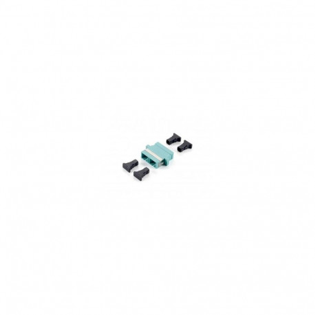 "Equip LWL Verbinder SC Multimode Duplex OM3 12 Stk"
