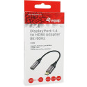 "Equip Displayport->HDMI Adapter 1.4 St/Bu 8K/60Hz grau"