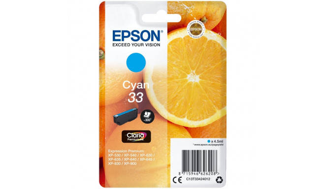 "Epson C13T33424012 cyan"