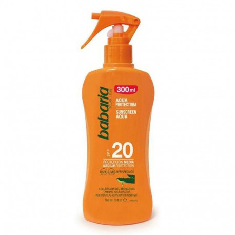 BABARIA PROTECTOR AGUA SPRAY SPF20 300ML VAPORIZADOR