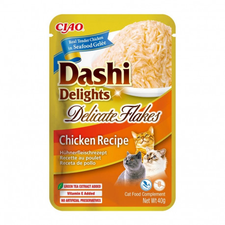 INABA CAT Dashi Delights õrnad kanatükid kassimaius 40g