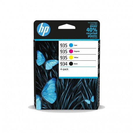 HP tindikassett 934/35 4x, must ja kolmevärviline
