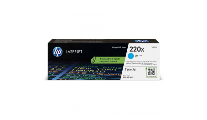 HP 220X sinine originaal LaserJet toonerikassett