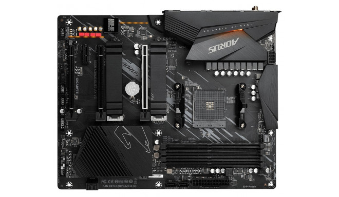 Gigabyte B550 Aorus Elite AX V2 emaplaat - AMD Ryzen 5000 protsessorid, 12+2 faasi VRM, kuni 4733MHz