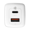 Baseus GaN2 Lite laadija USB-C | 65W valge