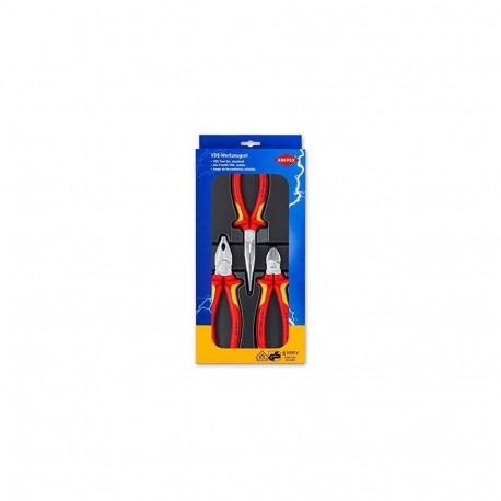 Knipex 00 20 12 Electro pliers set - 3-pieces
