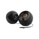 Creative Pebble Black - 2.0 USB Jack