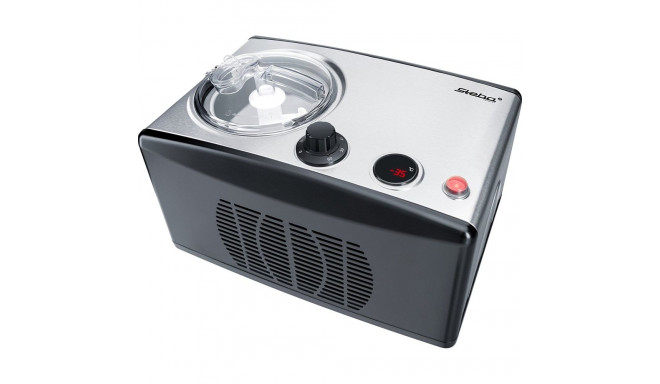 jäätisemasin IC 150 1.500ml jäätise jaoks 150W kompressor roostevaba teras, must