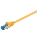 goobay PatchCable RJ-45 Cat.6a S/FTP, Cable yellow, 10 Meter