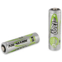 Ansmann Mignon NiMh battery 4xAA 1300mA