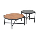 Garden furniture set TUXEDO corner sofa and 2 tables