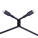 USB-C to USB-C CB-SCC101 Silicone Cable 1m 100W, USB2.0 CB-SCC101 by Aukey Black