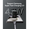 Wall Charger 45W USB-C, PD GaN PA-C2 By Aukey Dark Grey