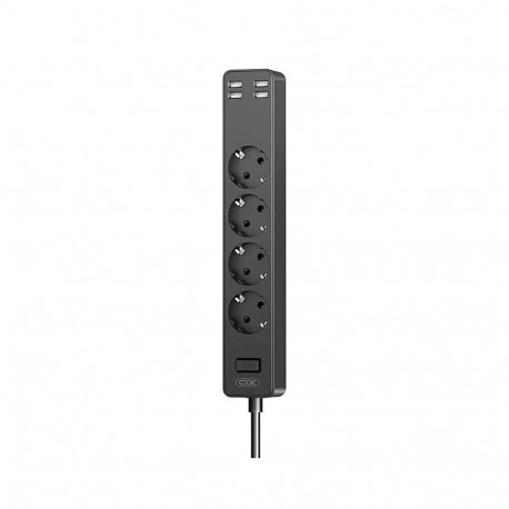 XO WL10 4USB 1.8m power strip (black)