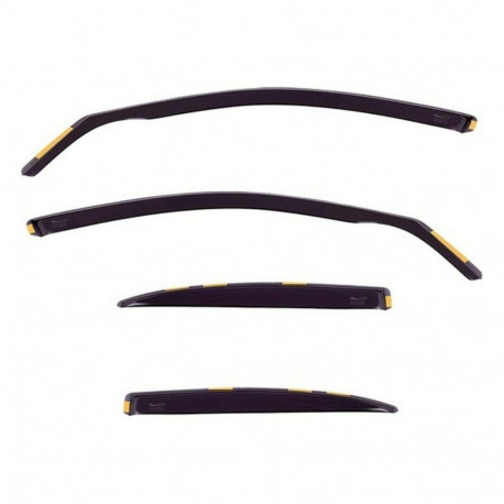 Tuule suunaja HEKO 23258 4D Esikülg 4 pcs Tagumine