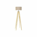 Grīdas lampa DKD Home Decor Brūns Bēšs Daudzkrāsains Koks 50 W 220 V 40 x 40 x 148 cm