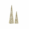 Jõuluehe DKD Home Decor Rotang (2 pcs) (12 x 12 x 40 cm) (16 x 16 x 60 cm)