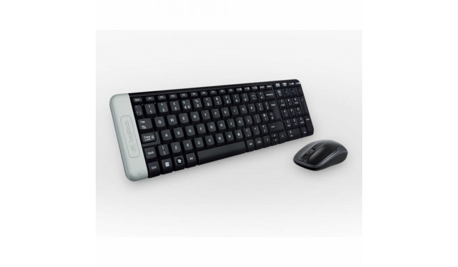 Klaviatuur ja Juhtmevaba Hiir Logitech 920-003158 portugali