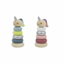 Ükssarvik DKD Home Decor Puit (6 x 6 x 13.5 cm) (2 pcs)