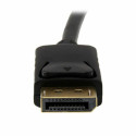 DisplayPort-VGA Adapter Startech DP2VGAMM6B           (1,8 m) Must 1.8 m