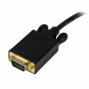 DisplayPort-VGA Adapter Startech DP2VGAMM6B           (1,8 m) Must 1.8 m