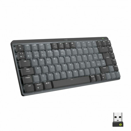 Bluetooth Klaviatuur Logitech 920-010780 Inglise EEUU Must Hall QWERTY Qwerty US International