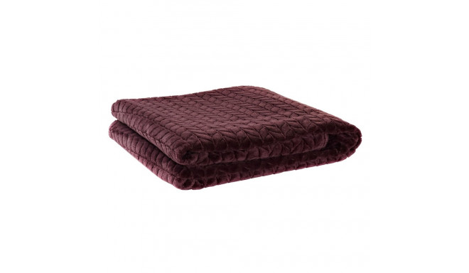 Blanket DKD Home Decor Arrows Light mauve (130 x 170 x 2 cm)