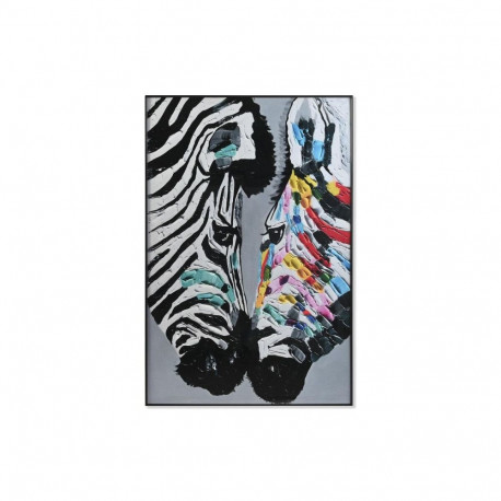Glezna DKD Home Decor Zebra 80 x 3 x 120 cm Moderns