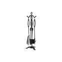 Fireplace Utensils DKD Home Decor Black Cast iron (21,5 x 21,5 x 66 cm)
