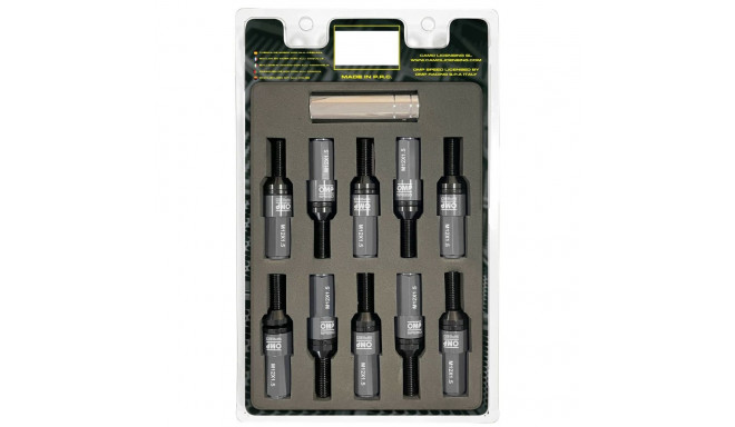 Kruvide komplekt OMP OMPS09981202 28 mm Hõbe M12 x 1,50